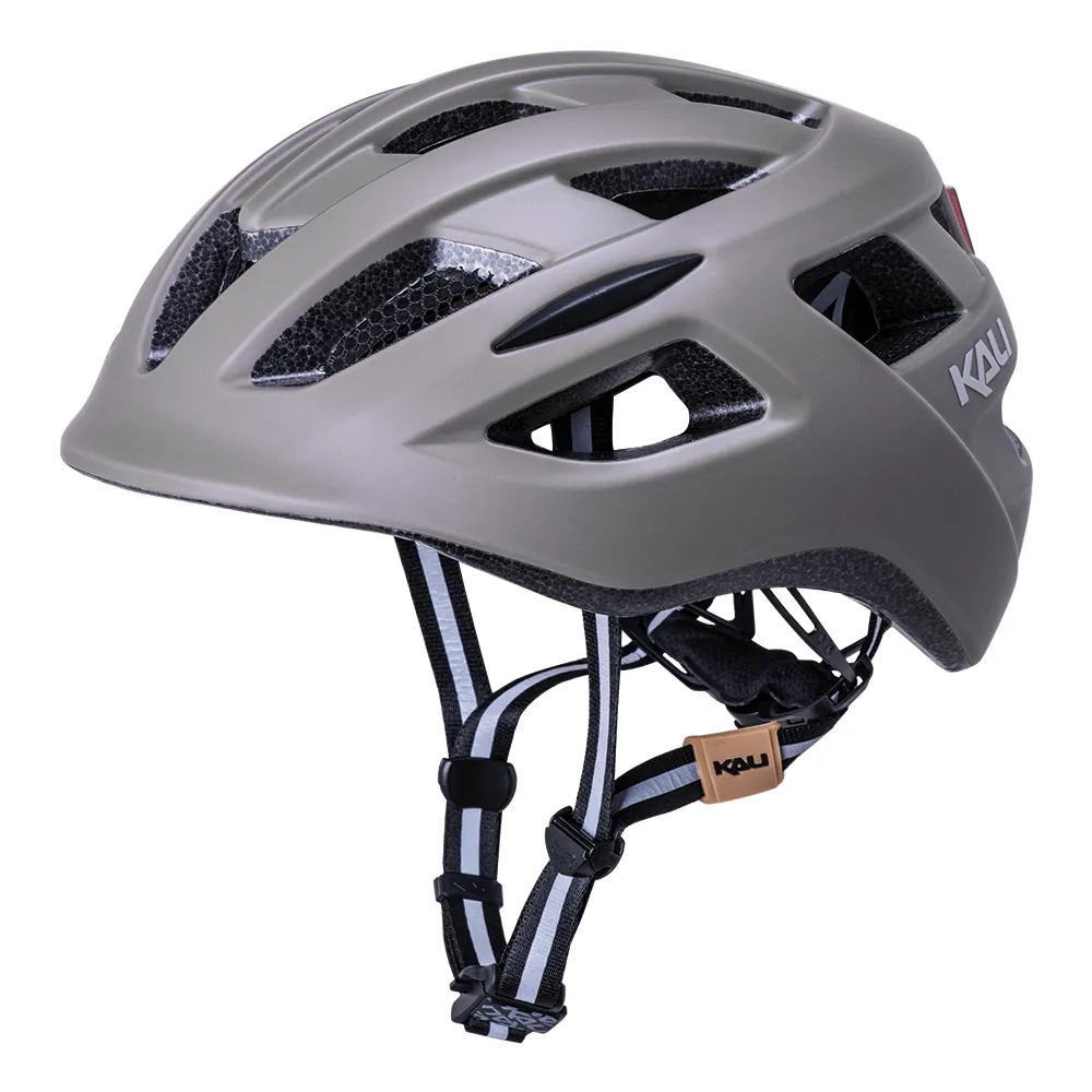 uPRISE Bikes Kali Central Urban Helmet - Solid Matt Stone | Price match, 365 day return s, 18-Month Warranty, Finance Available & Free UK Delivery