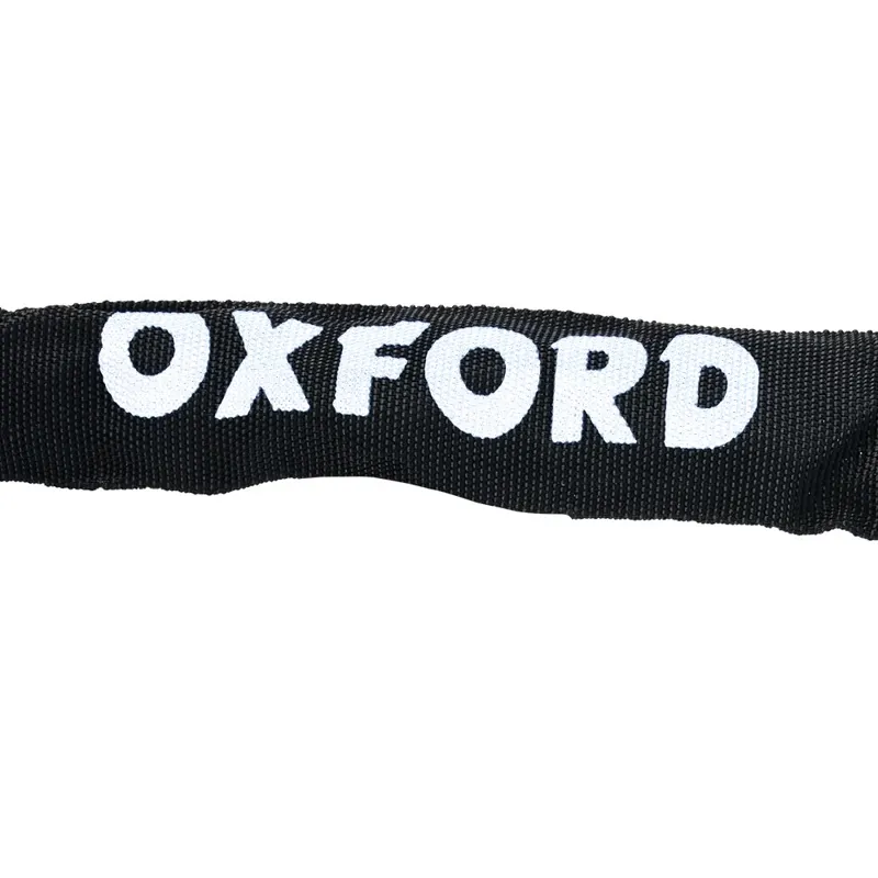 Oxford Combi Chain 6 Combination Chain Lock - 900mm x 6mm - Black-2