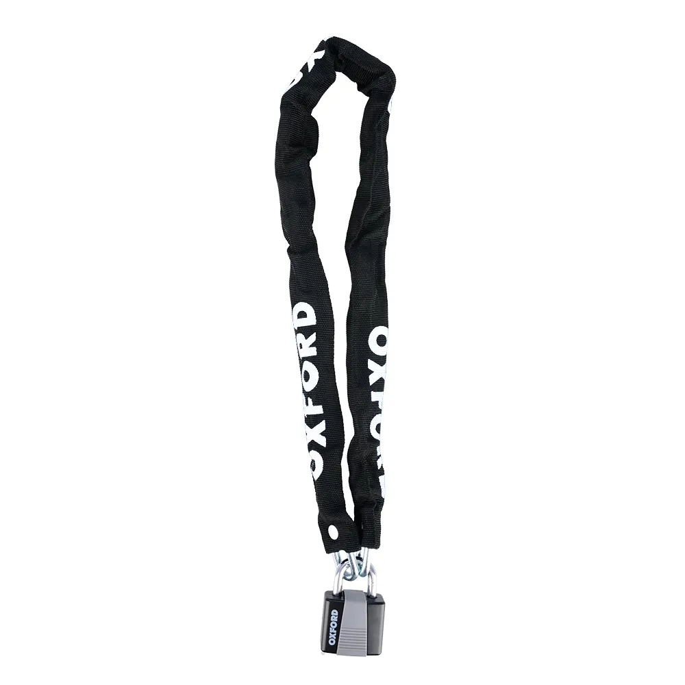 uPRISE Bikes Oxford Chain 6 Chain and Padlock 9oomm x 6mm - Black | Price match, 365 day return s, 18-Month Warranty, Finance Available & Free UK Delivery