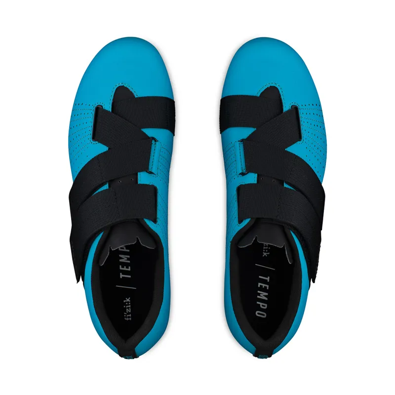 Fizik R5 Tempo Powerstrap Road Shoes - Blue/Black-3