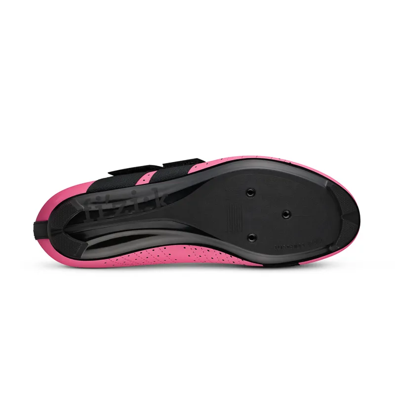 Fizik R5 Tempo Powerstrap Road Shoes - Pink/Black-2