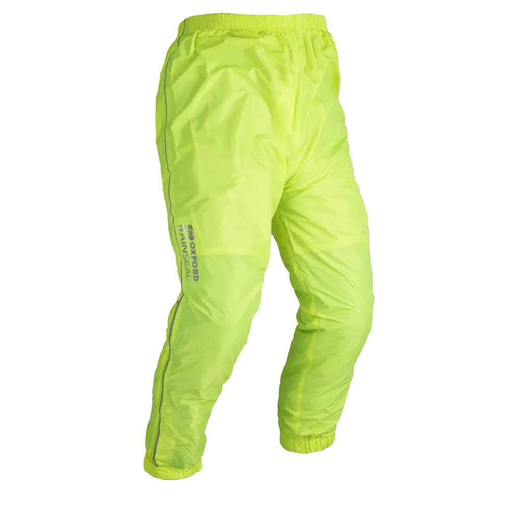 uPRISE Bikes Oxford Rainseal Waterproof Pants - Fluo | Price match, 365 day return s, 18-Month Warranty, Finance Available & Free UK Delivery