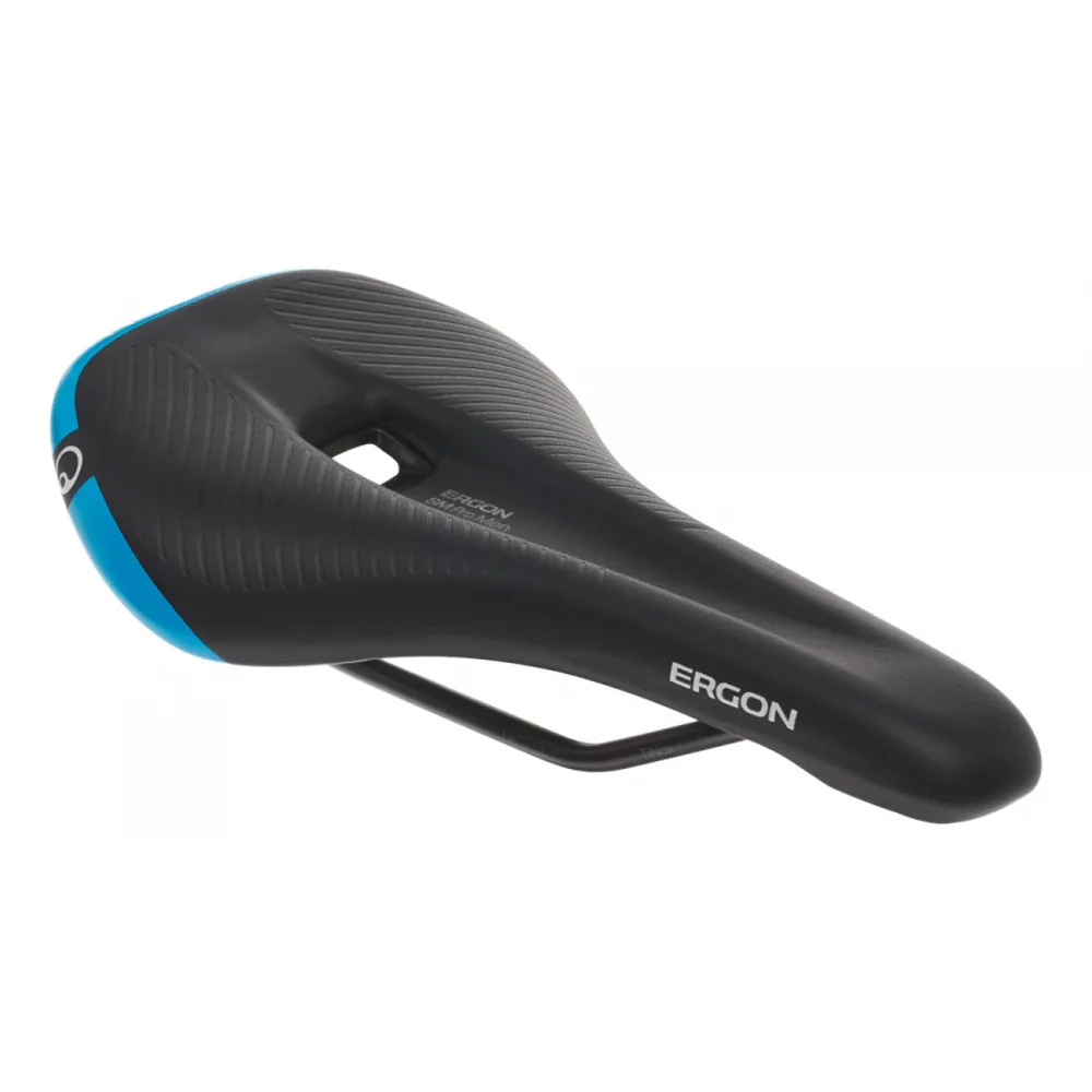 uPRISE Bikes Ergon SM Pro Saddle - Black/Blue | Price match, 365 day return s, 18-Month Warranty, Finance Available & Free UK Delivery
