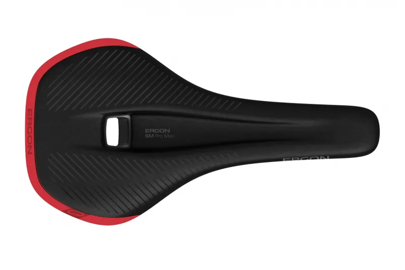 Ergon SM Pro Men's Saddle - Black/Red-1