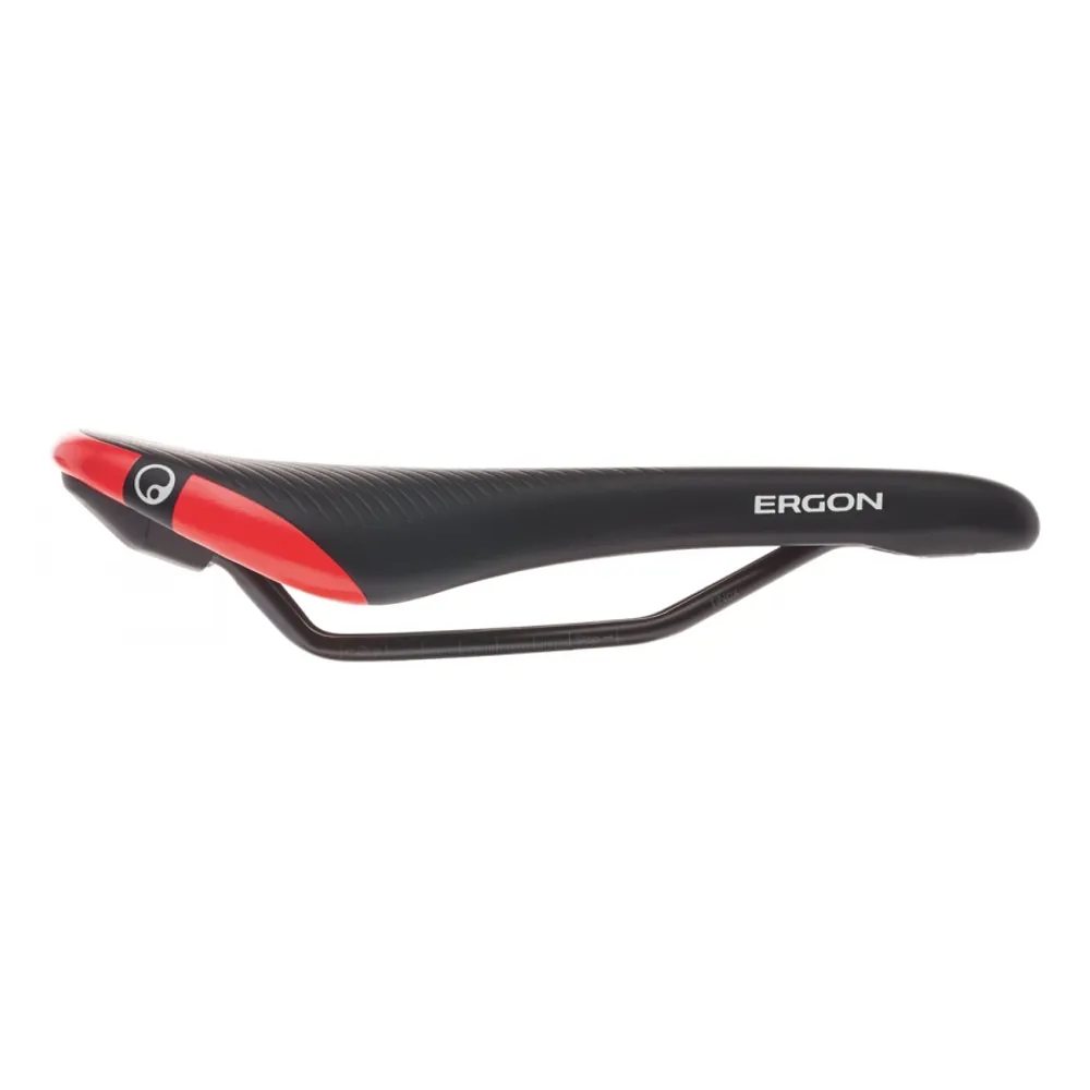 uPRISE Bikes Ergon SM Pro Saddle - Black/Red | Price match, 365 day return s, 18-Month Warranty, Finance Available & Free UK Delivery