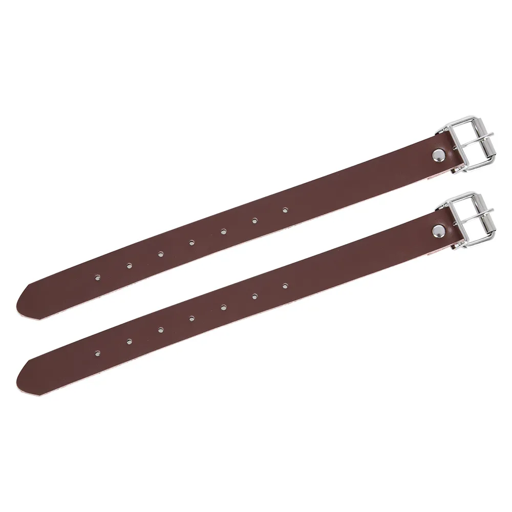 uPRISE Bikes Oxford Leather Basket Straps - Pair | Price match, 365 day return s, 18-Month Warranty, Finance Available & Free UK Delivery