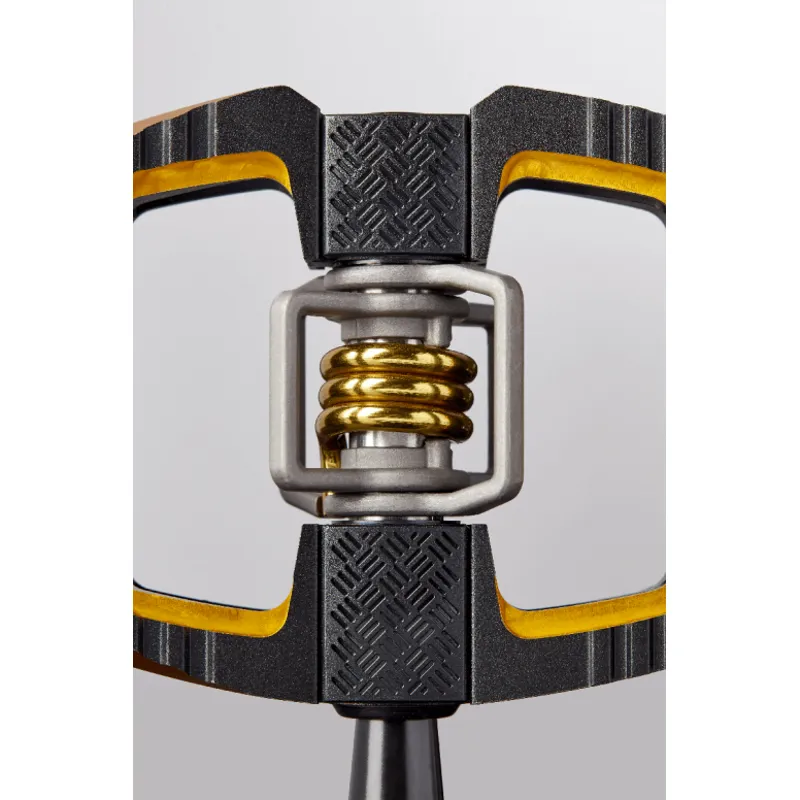 Crank Brothers Mallet DH 11Clipless MTB Pedals - Black/Gold-5