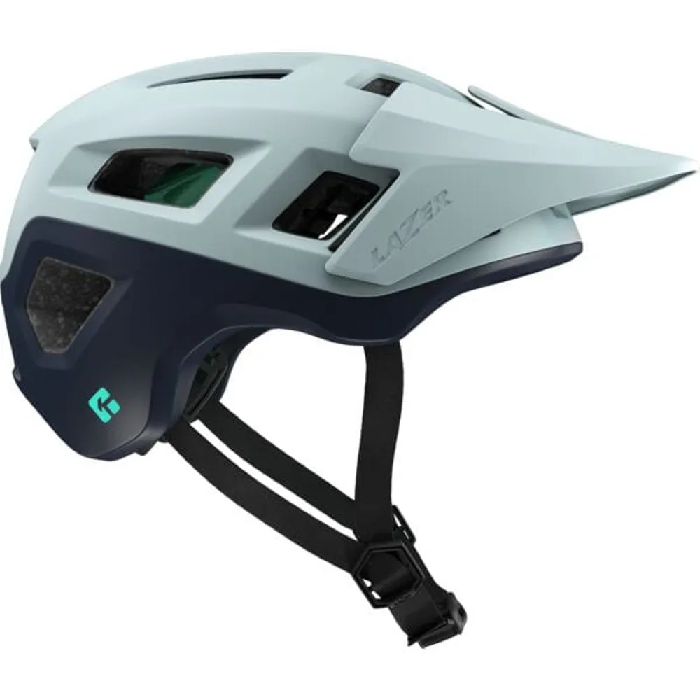 uPRISE Bikes Lazer Coyote KinetiCore MTB Helmet - Matt Light Blue | Price match, 365 day return s, 18-Month Warranty, Finance Available & Free UK Delivery