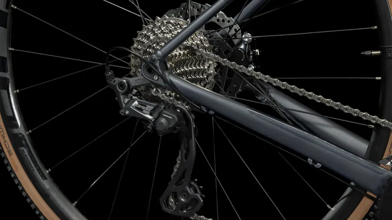 Cube Cross Race Pro 2024 Cyclocross Bike - Grey/Red-5