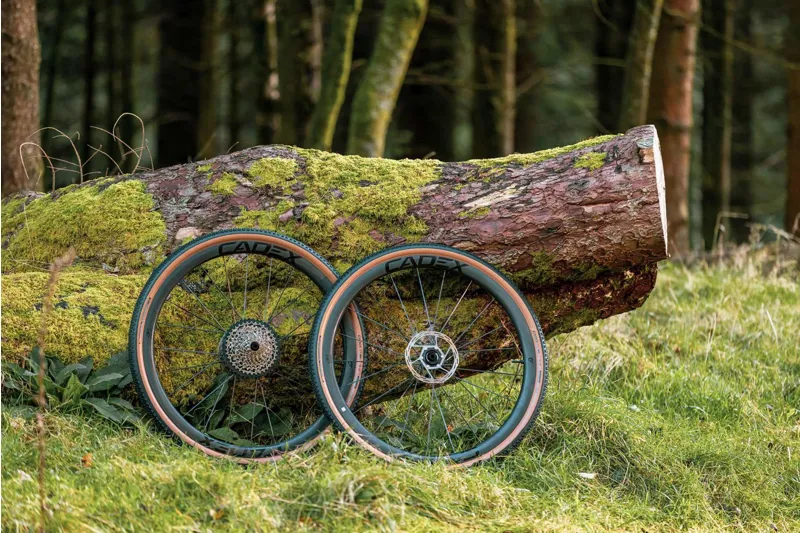 Cadex AR 35 Disc Tubeless Carbon Clincher Rear Gravel Bike Wheel-7