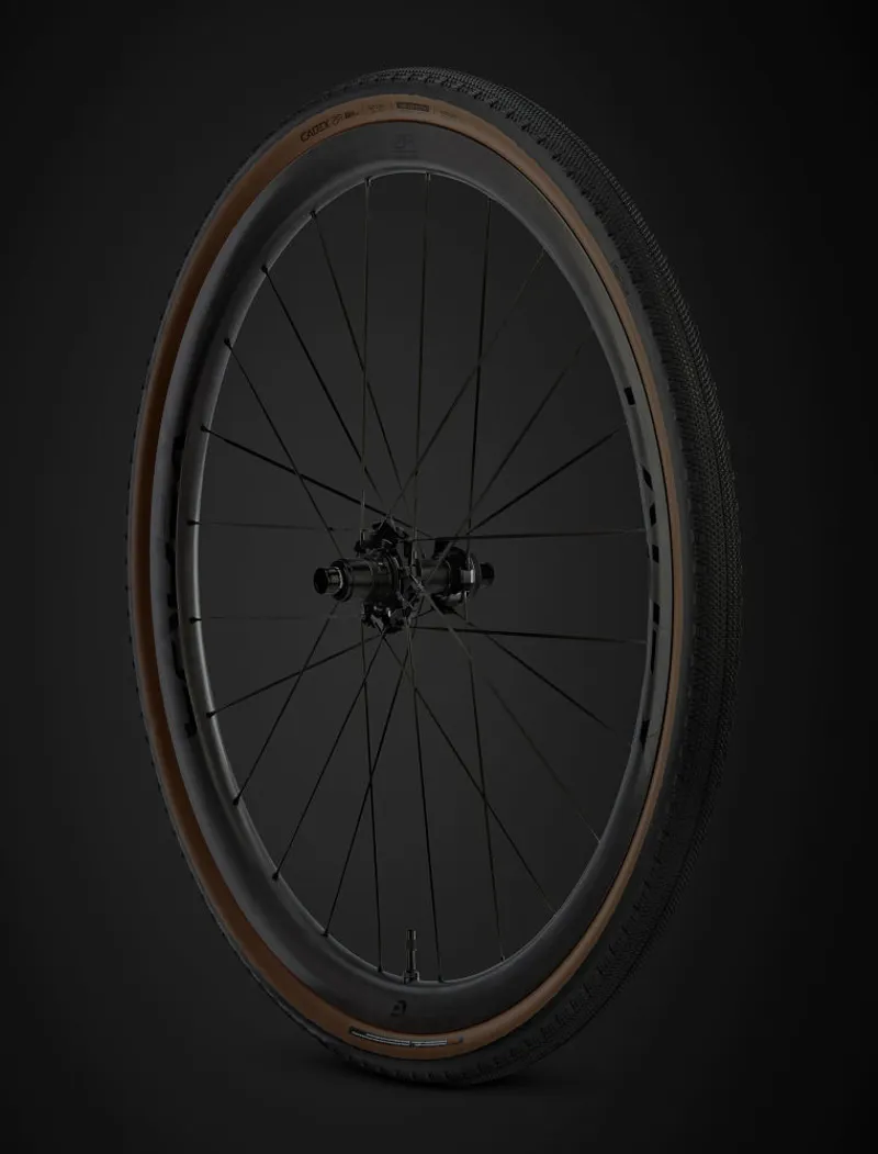 Cadex AR Tubeless Gravel Bike Tyre - Black/Tan - 700x40c-7