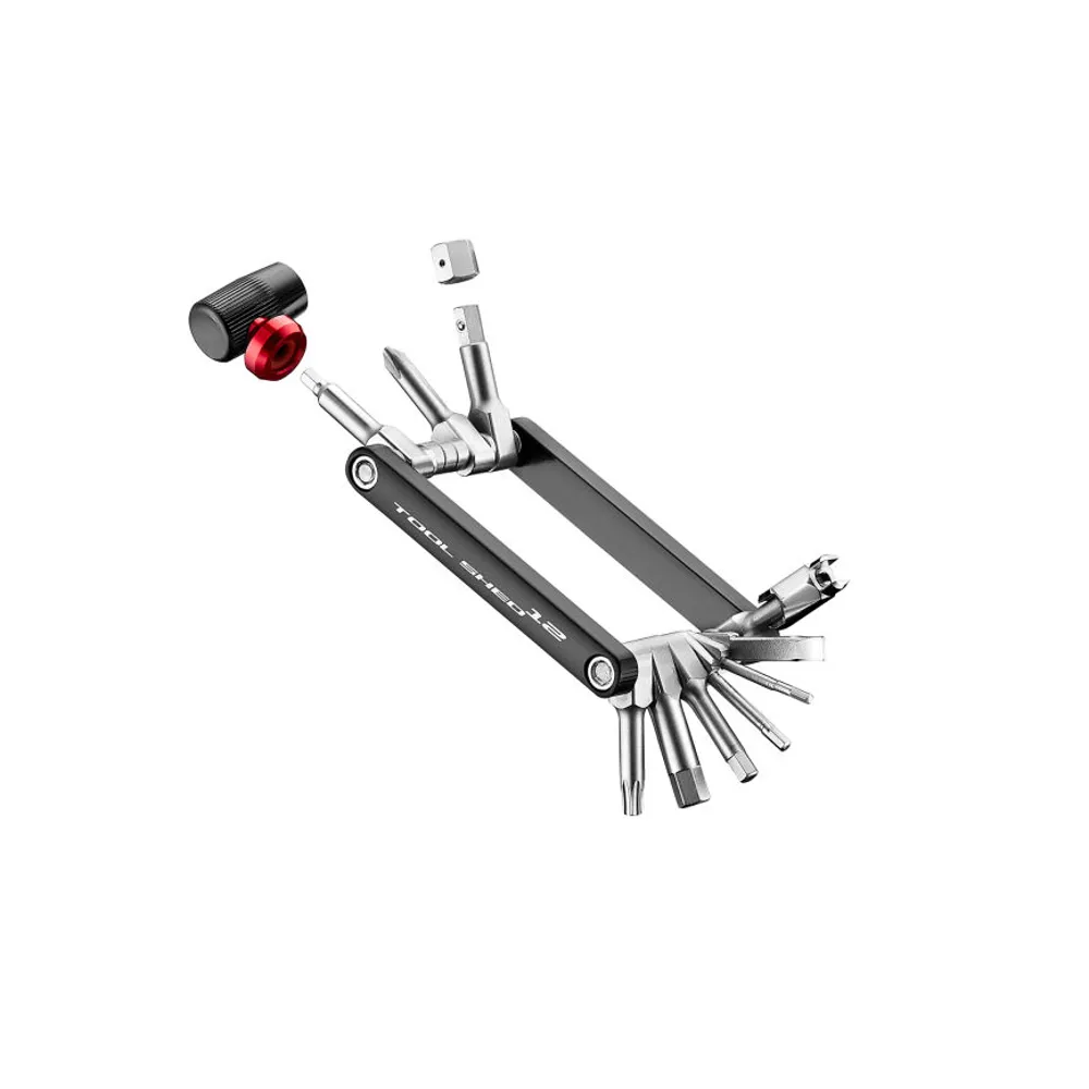uPRISE Bikes Giant Toolshed 12 Multi Tool - Black | Price match, 365 day return s, 18-Month Warranty, Finance Available & Free UK Delivery