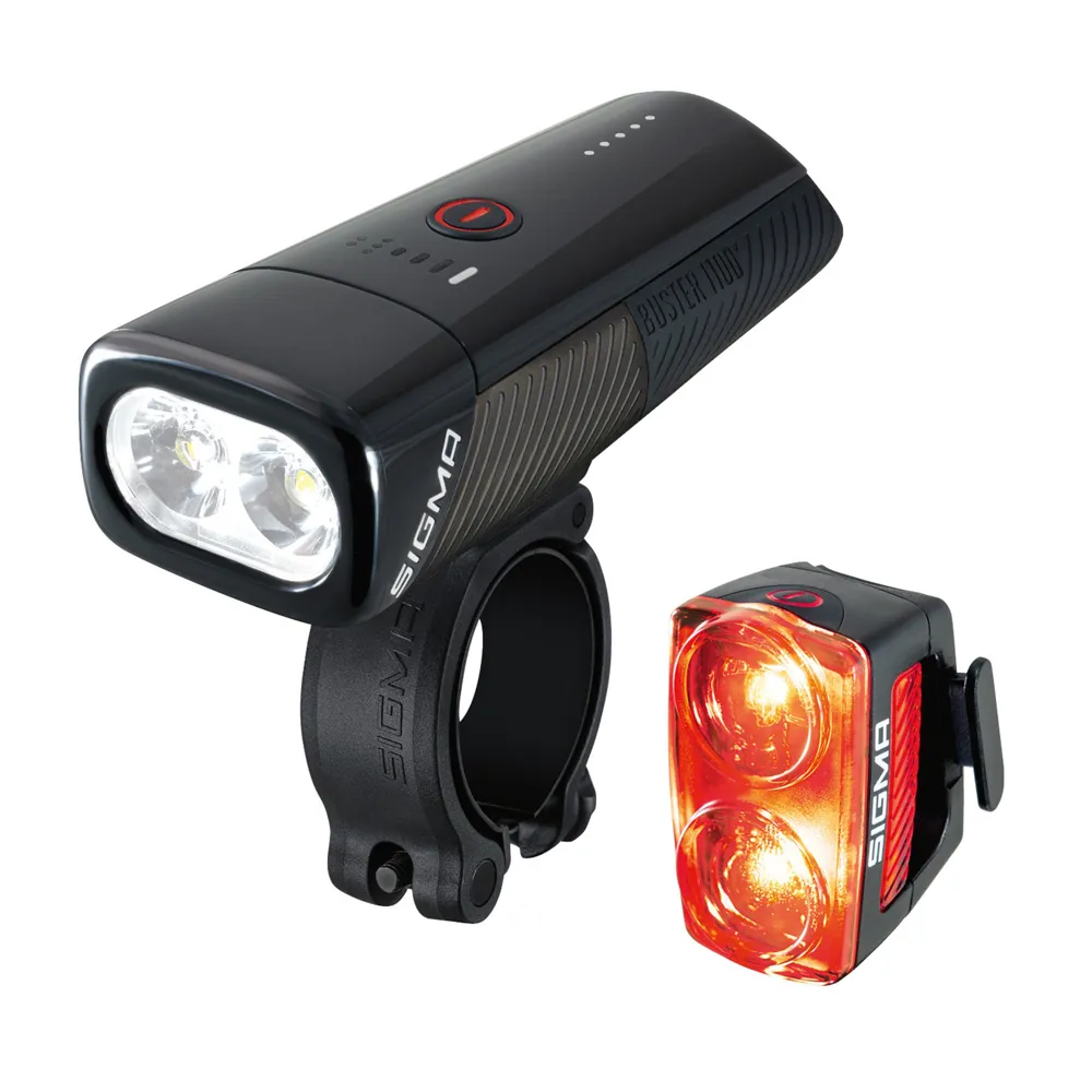 uPRISE Bikes Sigma Buster 1100/RL 150 USB Lightset | Price match, 365 day return s, 18-Month Warranty, Finance Available & Free UK Delivery