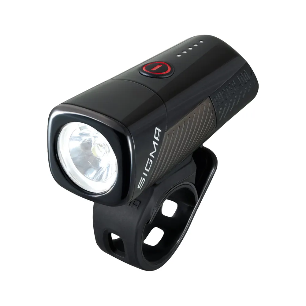 uPRISE Bikes Sigma Buster 400 USB Headlight W/Handlebar Mount | Price match, 365 day return s, 18-Month Warranty, Finance Available & Free UK Delivery