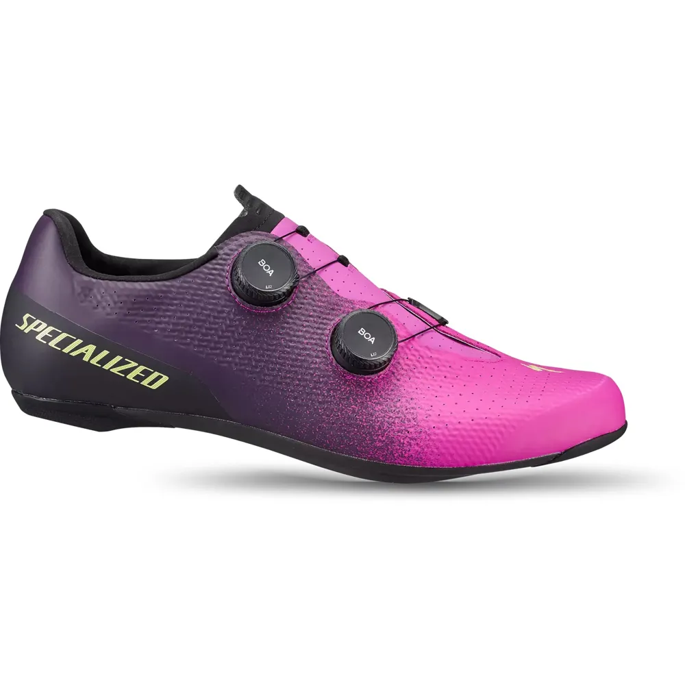 uPRISE Bikes Specialized Torch 3.0 Road Shoes - Purple Orchid/Limestone | Price match, 365 day return s, 18-Month Warranty, Finance Available & Free UK Delivery
