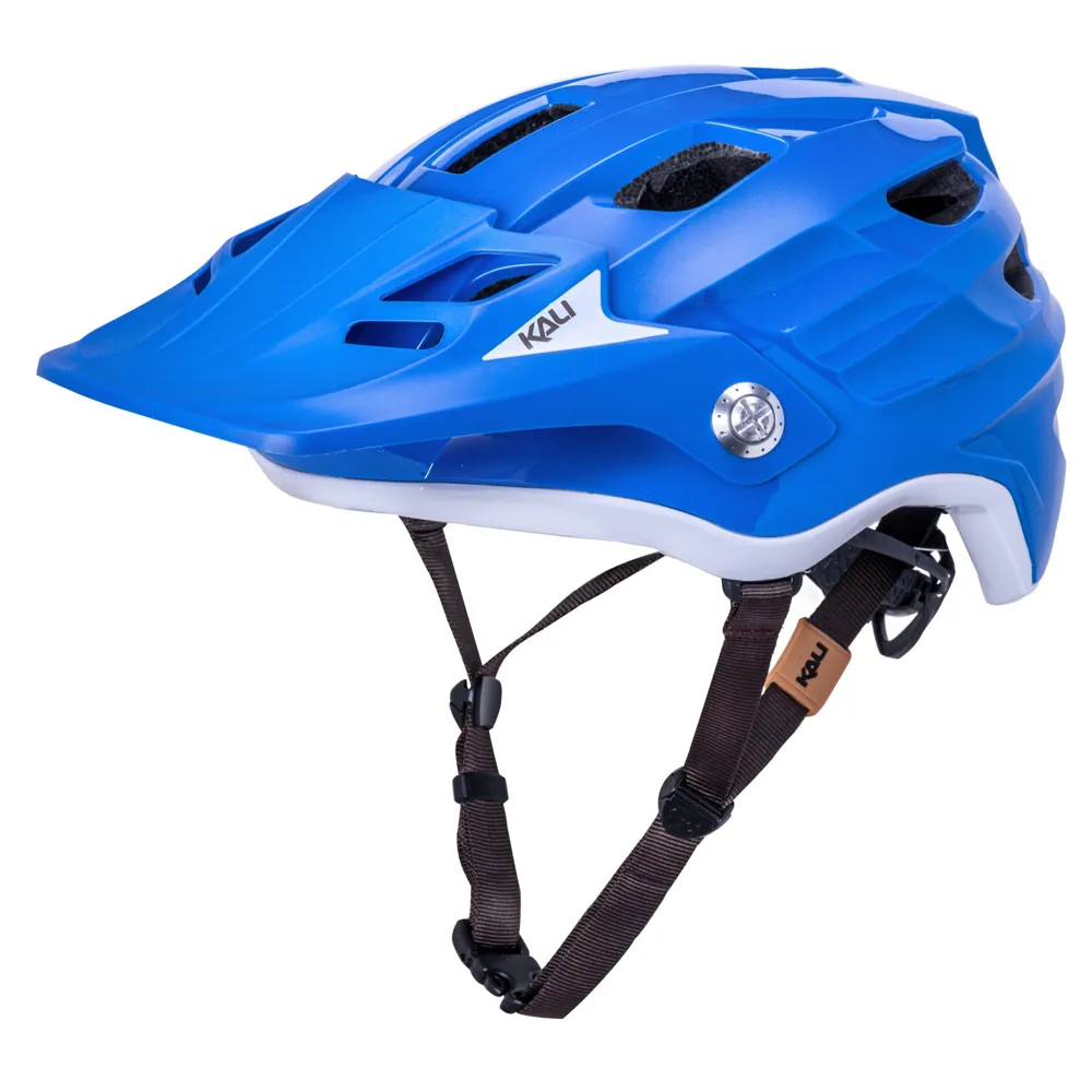 uPRISE Bikes Kali Maya 3.0 MTB Helmet - Blue/White | Price match, 365 day return s, 18-Month Warranty, Finance Available & Free UK Delivery