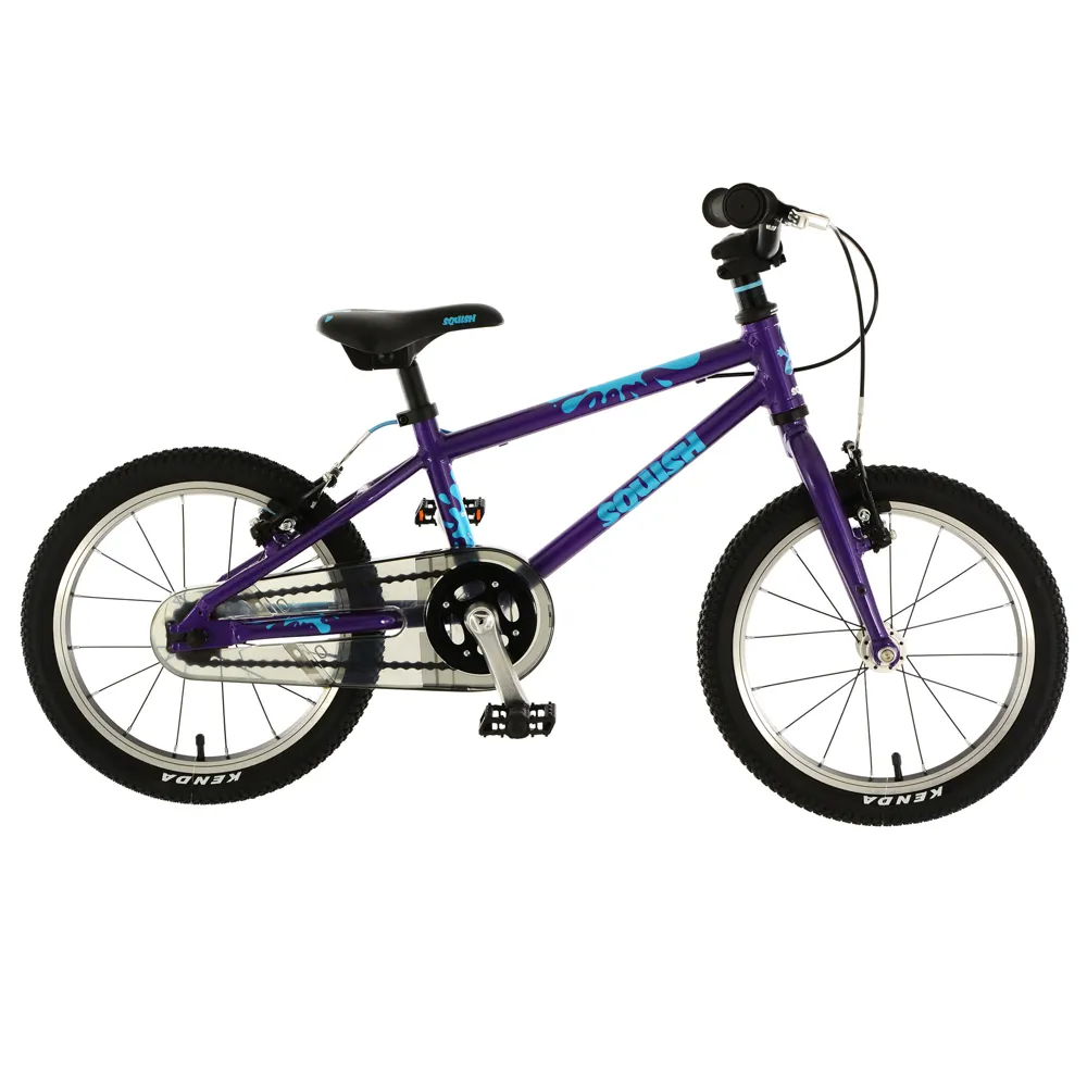 uPRISE Bikes Squish 16w Kids Bike - Purple | Price match, 365 day return s, 18-Month Warranty, Finance Available & Free UK Delivery