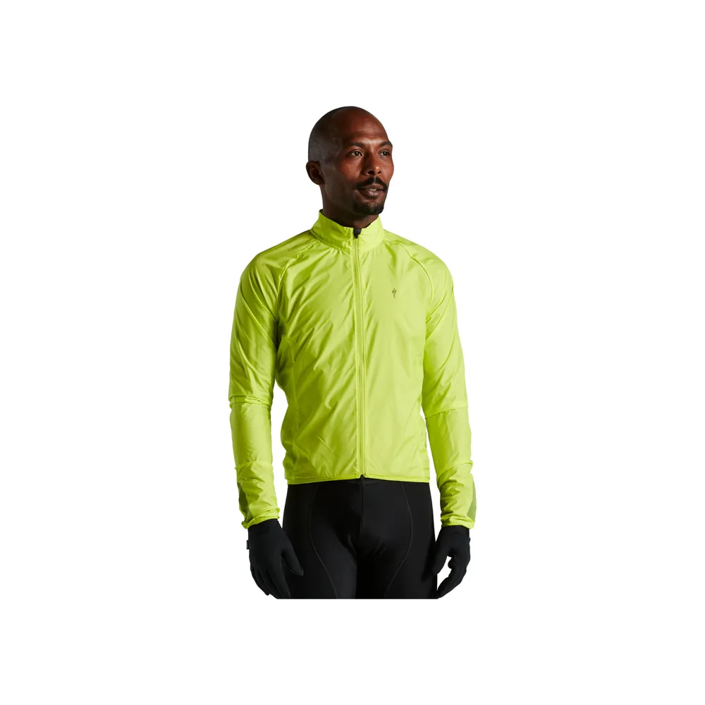 uPRISE Bikes Specialized HyprViz Race-Series Wind Jacket - Viz | Price match, 365 day return s, 18-Month Warranty, Finance Available & Free UK Delivery