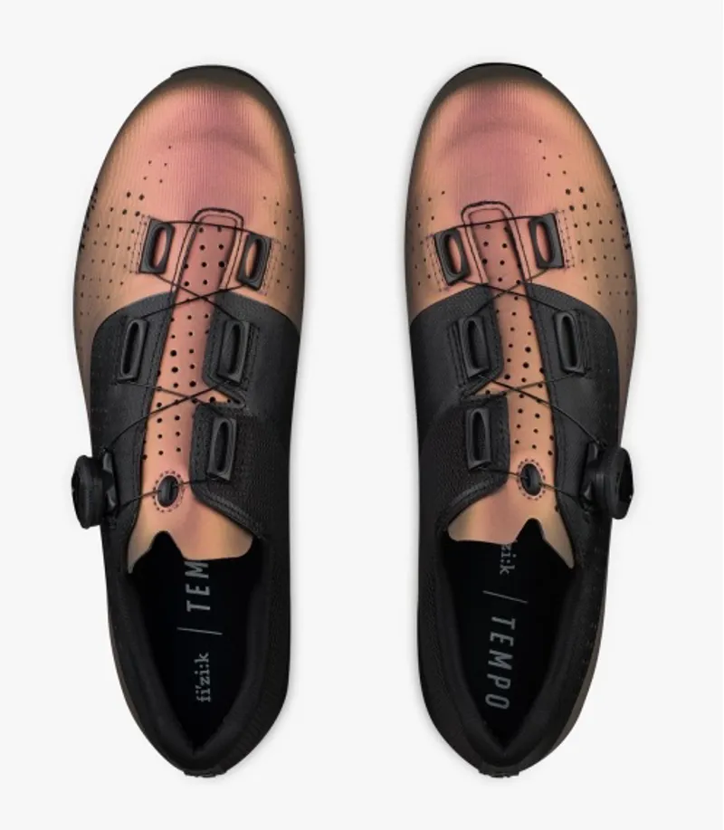 Fizik R4 Tempo Overcurve Road Shoes - Iridescent Copper/Black-2