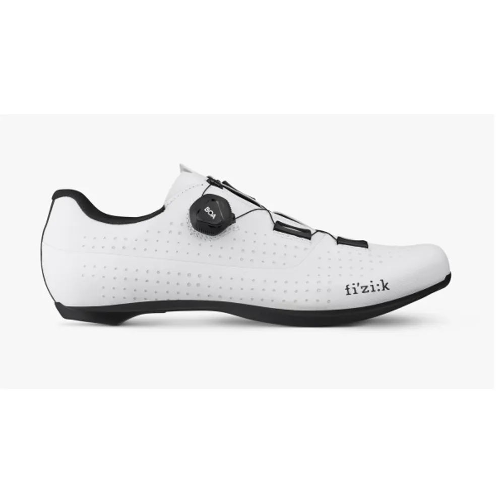 uPRISE Bikes Fizik R4 Tempo Overcurve Road Shoes - White | Price match, 365 day return s, 18-Month Warranty, Finance Available & Free UK Delivery