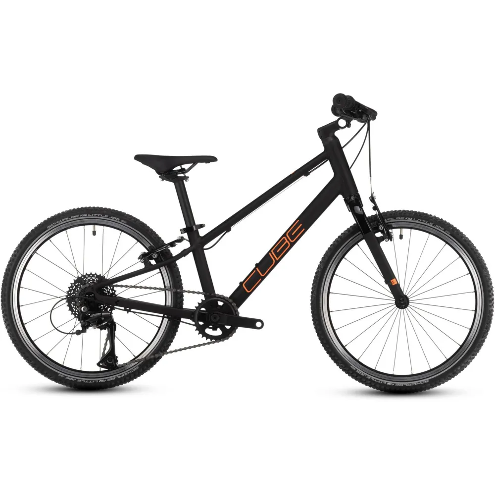 uPRISE Bikes Cube Numove 200 20w 2025 Kids Bike - Black/Orange | Price match, 365 day return s, 18-Month Warranty, Finance Available & Free UK Delivery