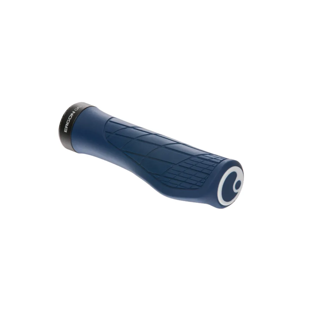 uPRISE Bikes Ergon GA3 MTB Grips - Dark Blue | Price match, 365 day return s, 18-Month Warranty, Finance Available & Free UK Delivery