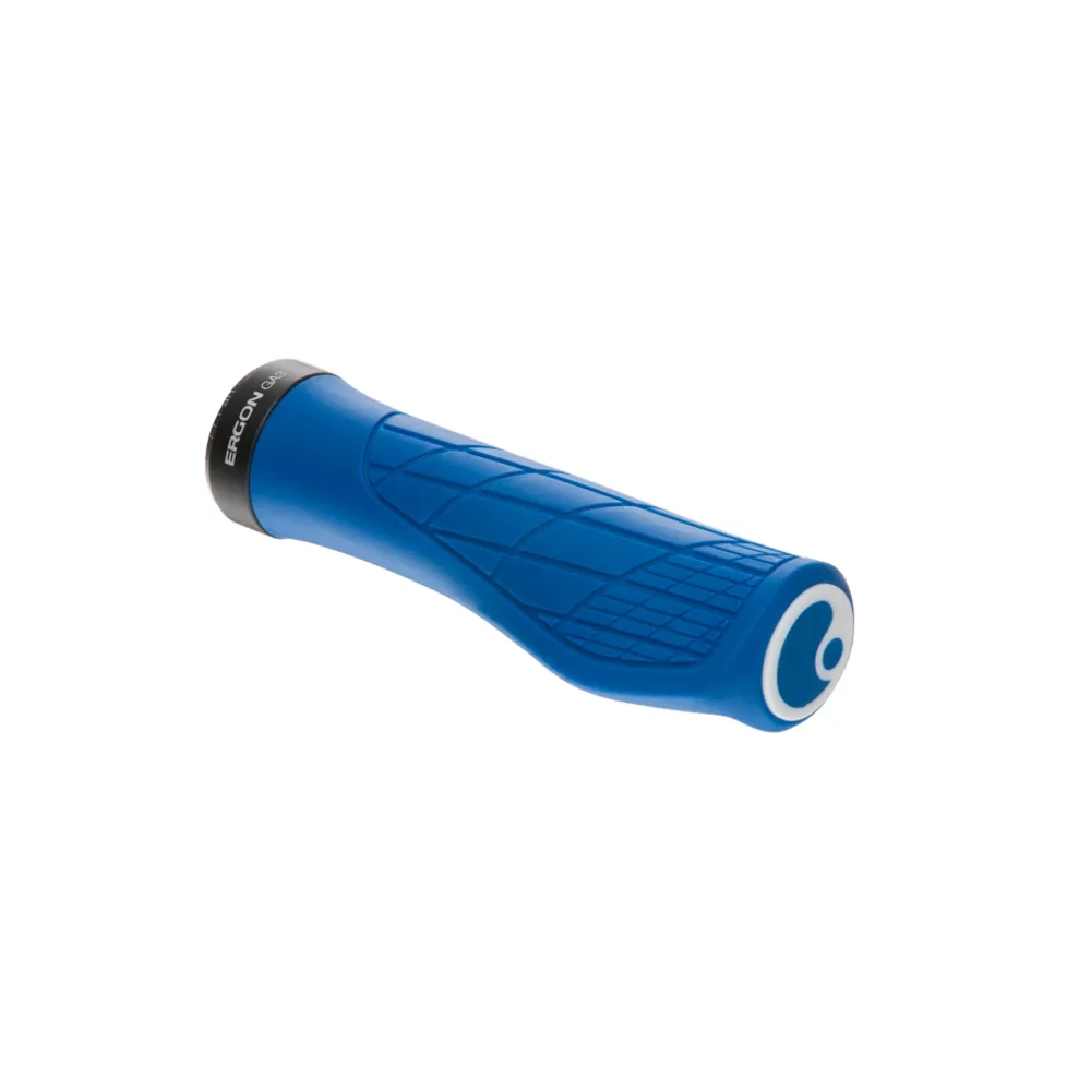 uPRISE Bikes Ergon GA3 MTB Grips - Light Blue | Price match, 365 day return s, 18-Month Warranty, Finance Available & Free UK Delivery