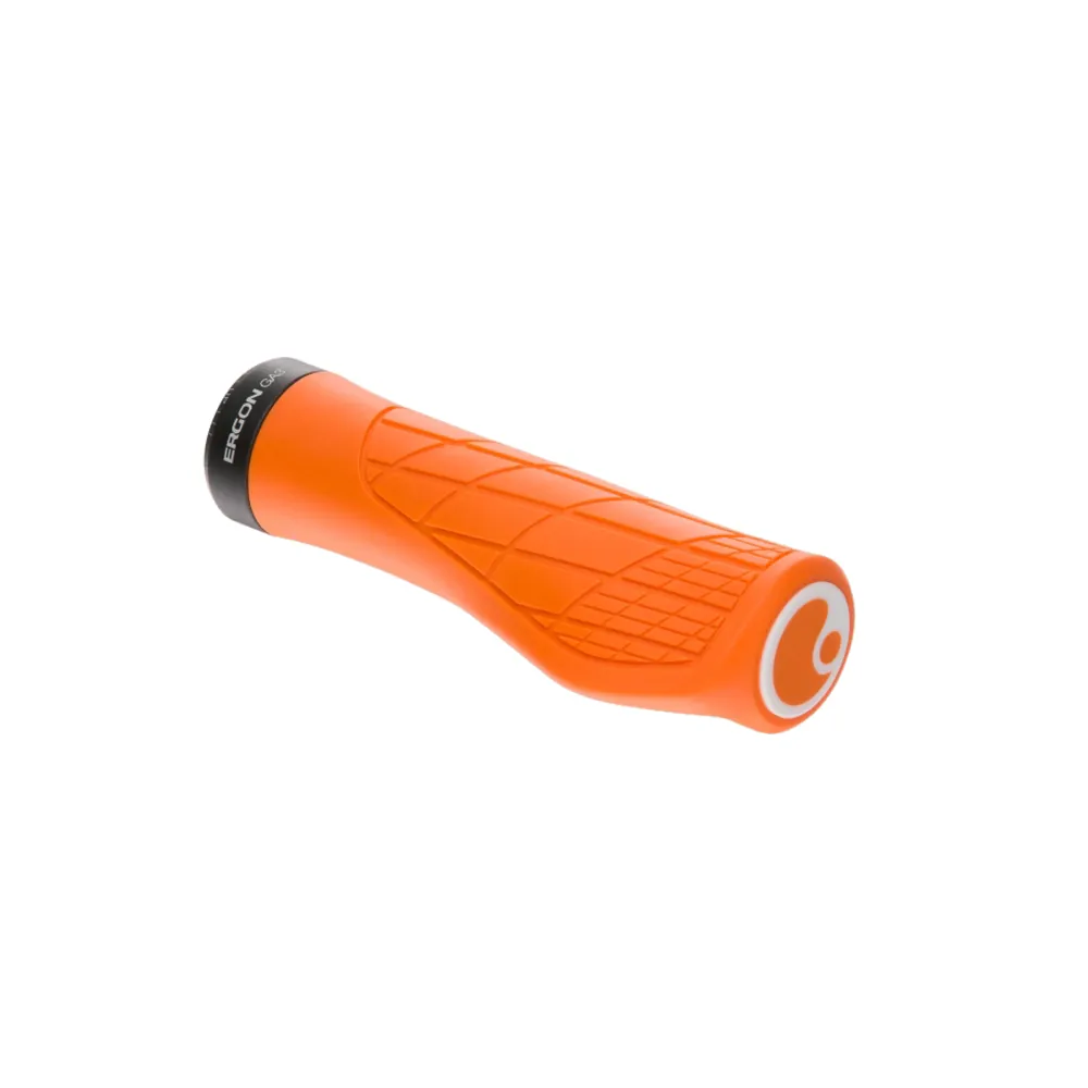 uPRISE Bikes Ergon GA3 MTB Grips - Orange | Price match, 365 day return s, 18-Month Warranty, Finance Available & Free UK Delivery