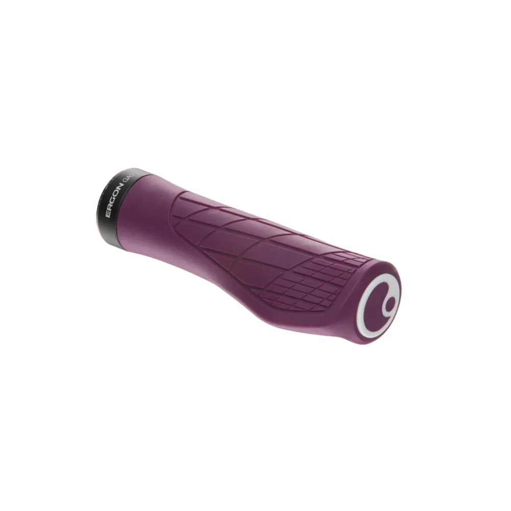 uPRISE Bikes Ergon GA3 MTB Grips - Purple | Price match, 365 day return s, 18-Month Warranty, Finance Available & Free UK Delivery