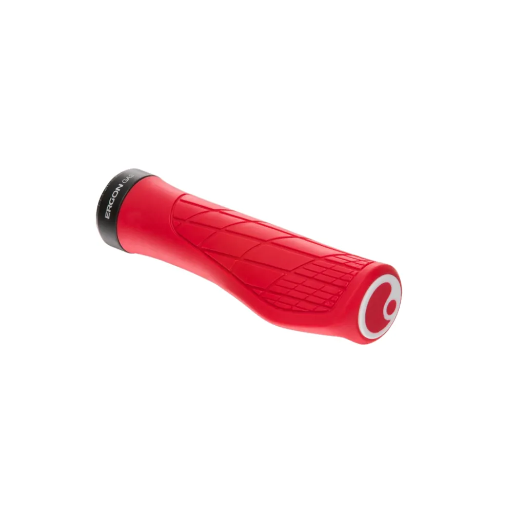 uPRISE Bikes Ergon GA3 MTB Grips - Red | Price match, 365 day return s, 18-Month Warranty, Finance Available & Free UK Delivery