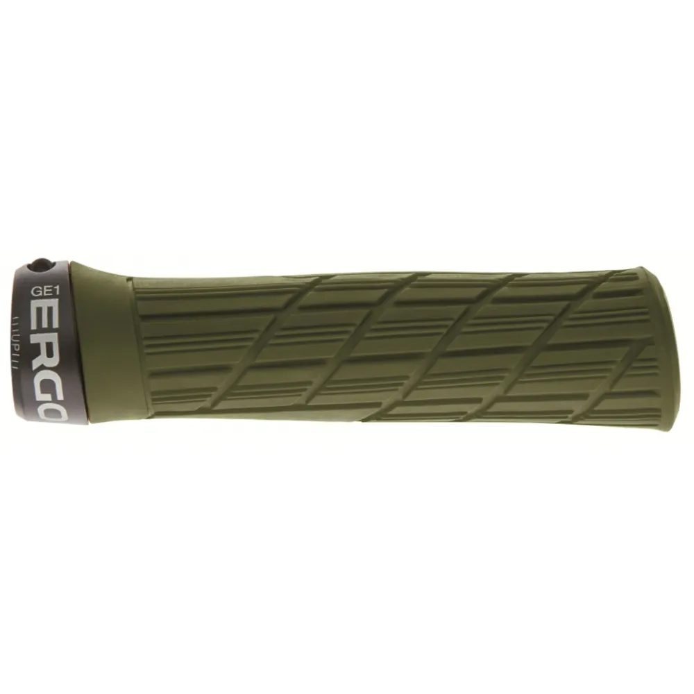 uPRISE Bikes Ergon GE1 Evo MTB Grips - Moss | Price match, 365 day return s, 18-Month Warranty, Finance Available & Free UK Delivery