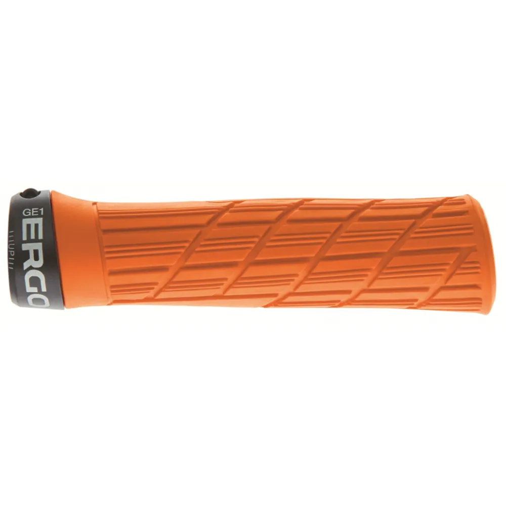 uPRISE Bikes Ergon GE1 Evo MTB Grips - Orange | Price match, 365 day return s, 18-Month Warranty, Finance Available & Free UK Delivery