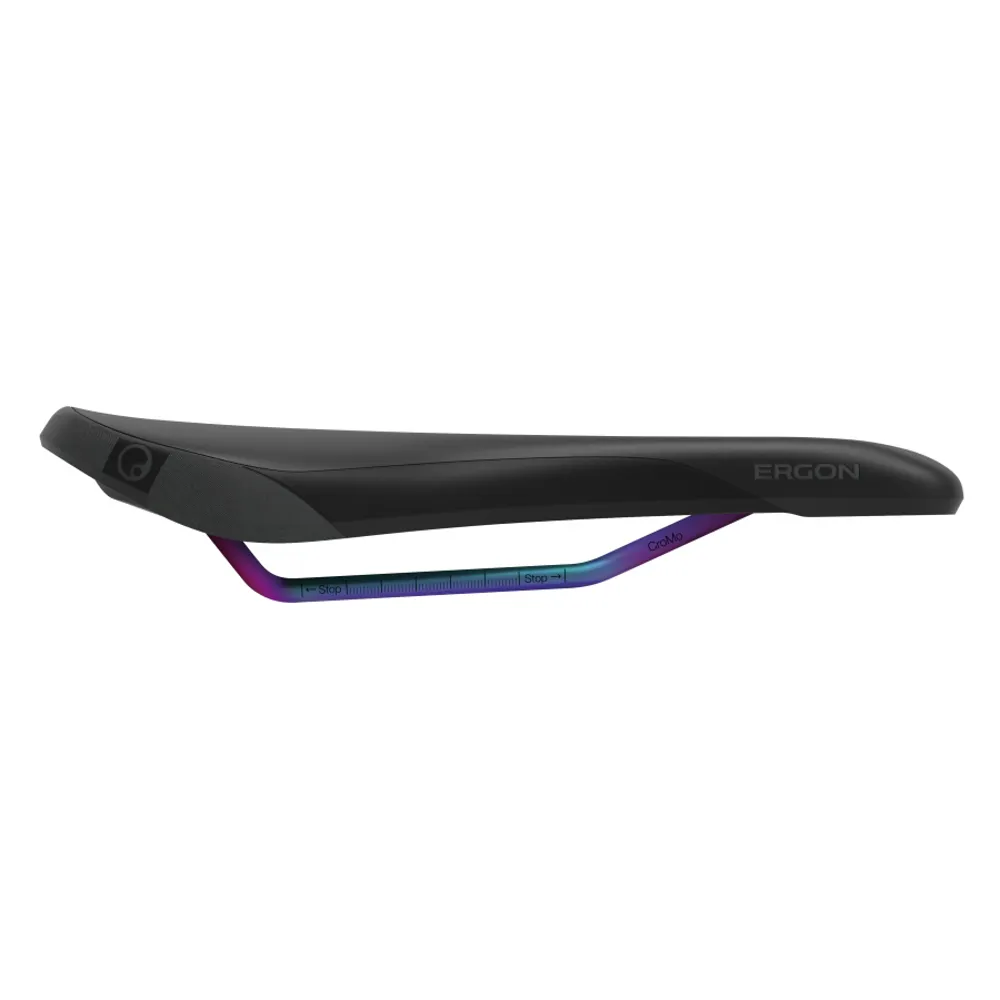 uPRISE Bikes Ergon SM Enduro Comp Saddle - Black/Oilslick | Price match, 365 day return s, 18-Month Warranty, Finance Available & Free UK Delivery