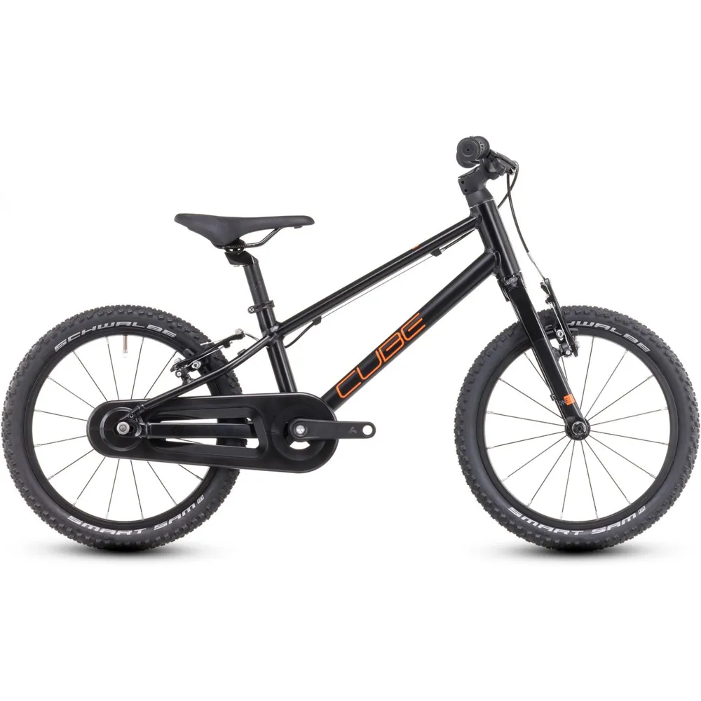 uPRISE Bikes Cube Numove 160 16w 2025 Kids Bike - Black/Orange | Price match, 365 day return s, 18-Month Warranty, Finance Available & Free UK Delivery