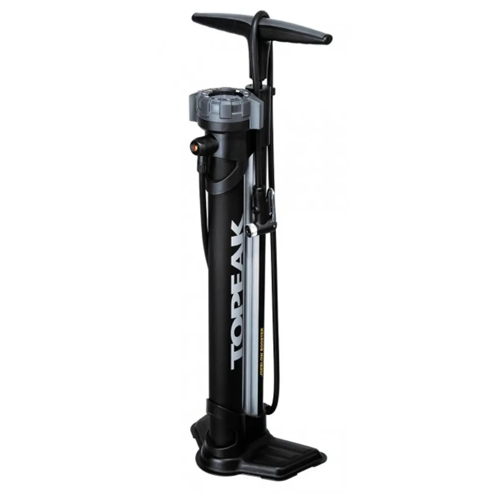 uPRISE Bikes Topeak JoeBlow Booster Track Pump - Black | Price match, 365 day return s, 18-Month Warranty, Finance Available & Free UK Delivery