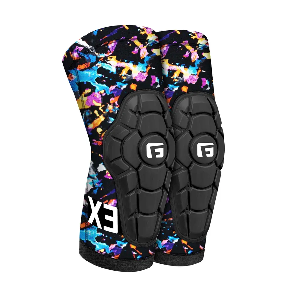uPRISE Bikes G-Form Pro-X3 Youth Knee Guards - Fun Drip | Price match, 365 day return s, 18-Month Warranty, Finance Available & Free UK Delivery