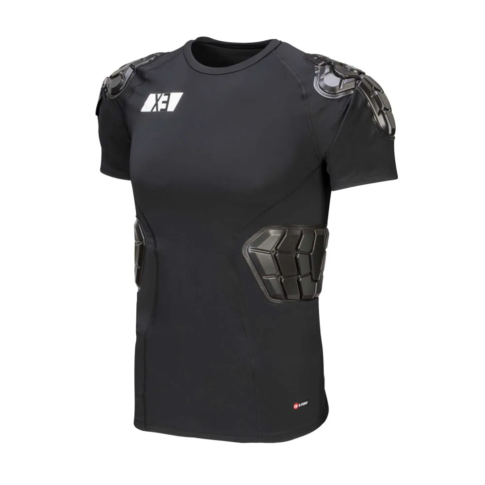uPRISE Bikes G-Form Pro-X3 Men's Short Sleeve Protective Shirt - Black | Price match, 365 day return s, 18-Month Warranty, Finance Available & Free UK Delivery