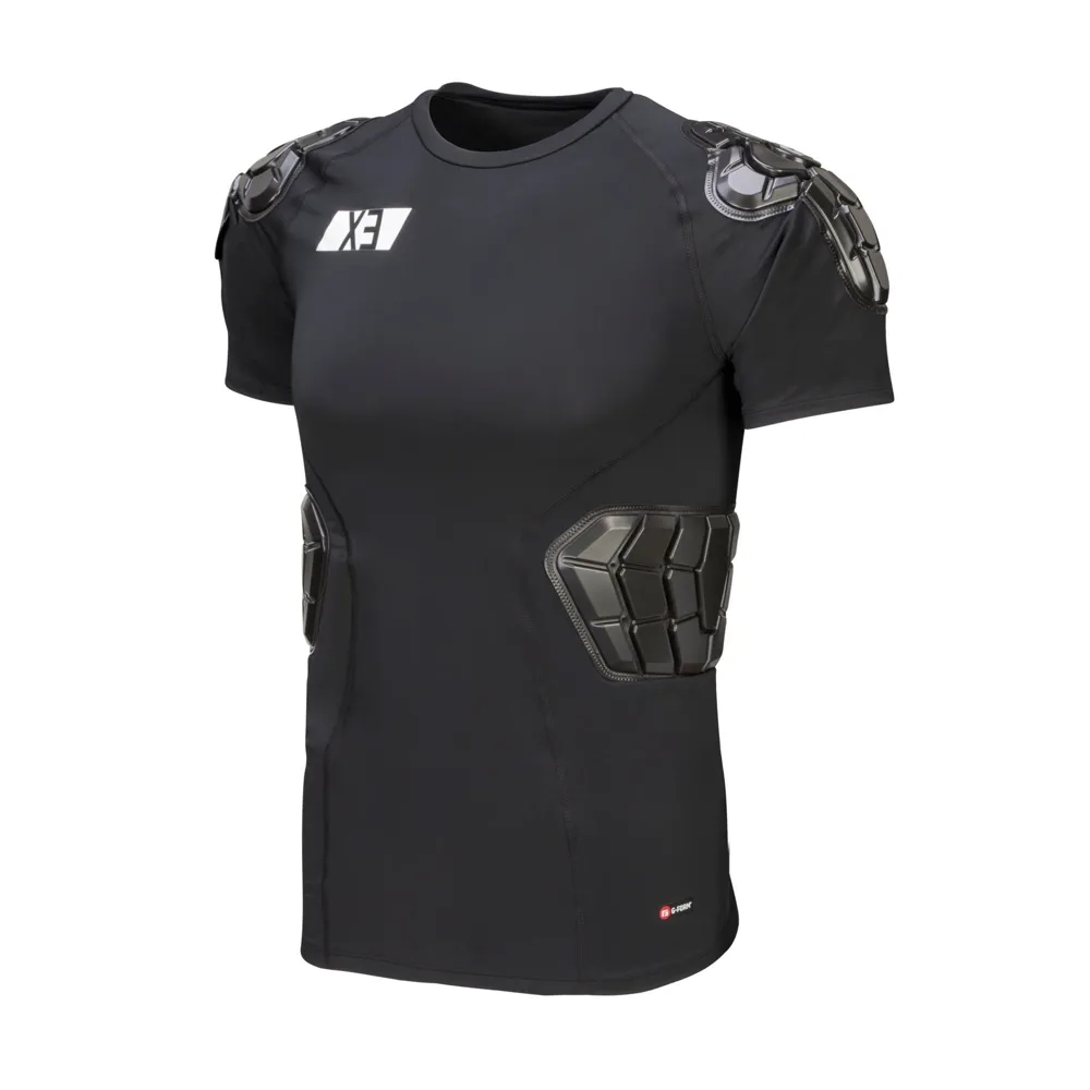 uPRISE Bikes G-Form Pro-X3 Youth Short Sleeve Protective Shirt - Black | Price match, 365 day return s, 18-Month Warranty, Finance Available & Free UK Delivery