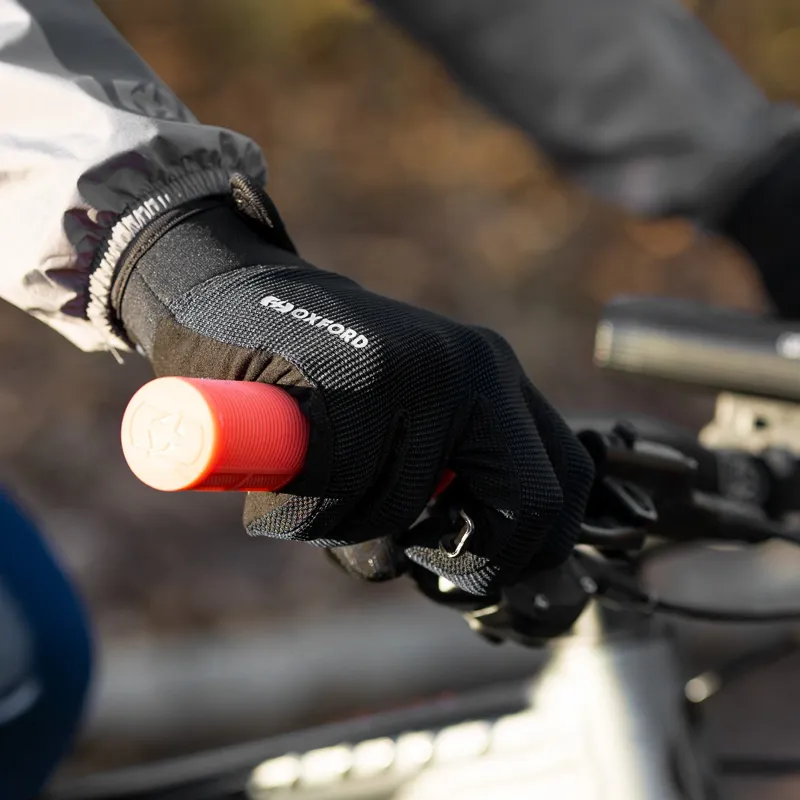 Oxford Switchback 2.0 Long Finger Gloves - Black-2