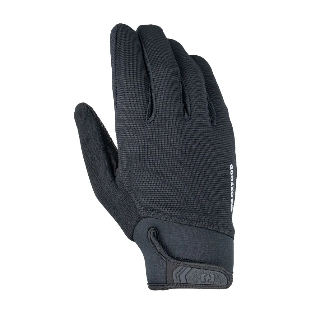 uPRISE Bikes Oxford Switchback 2.0 Long Finger Gloves - Black | Price match, 365 day return s, 18-Month Warranty, Finance Available & Free UK Delivery