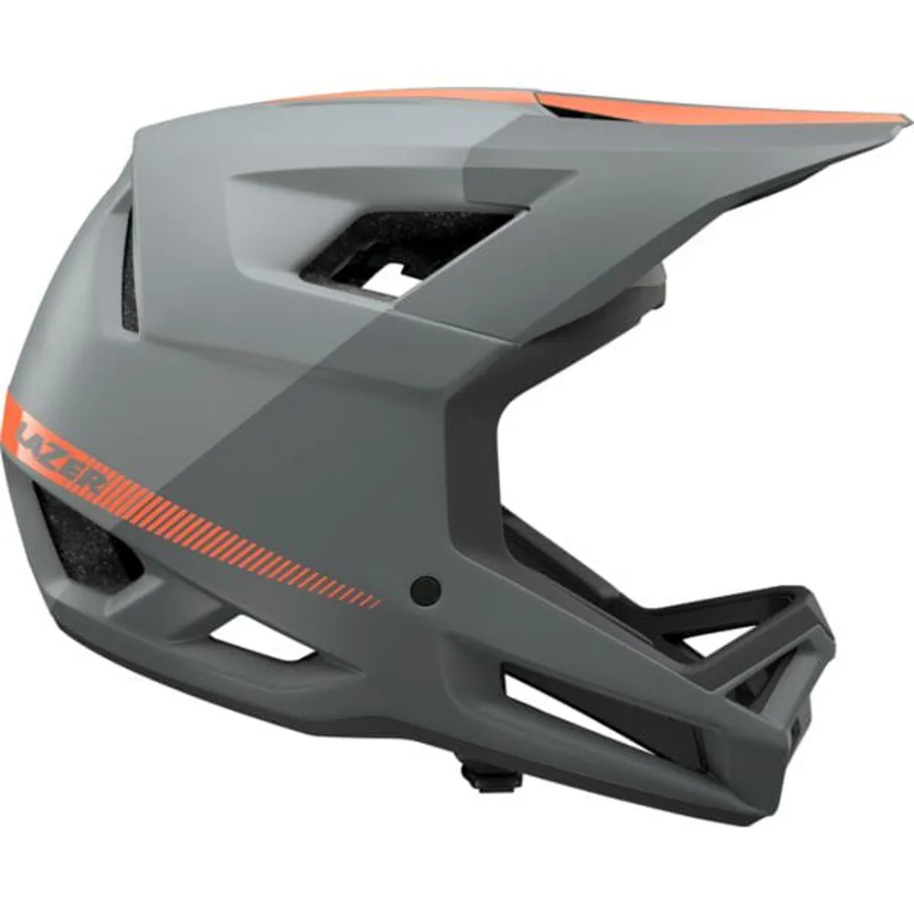 uPRISE Bikes Lazer Cage KinetiCore Full Face MTB Helmet - Matt Cobalt | Price match, 365 day return s, 18-Month Warranty, Finance Available & Free UK Delivery
