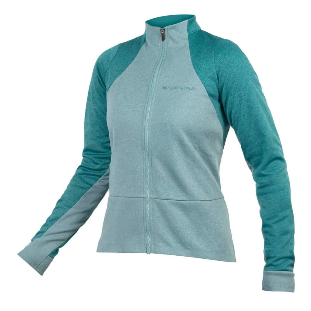 uPRISE Bikes Endura GV500 Women's Long Sleeve Jersey - Spruce Green | Price match, 365 day return s, 18-Month Warranty, Finance Available & Free UK Delivery
