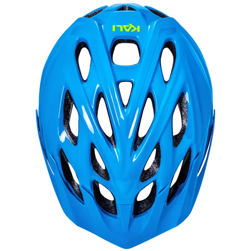 Kali Chakra Youth MTB Helmet - 52-57cm - Solid Gloss Blue-2