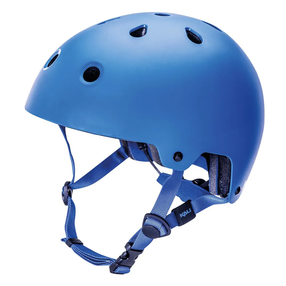 uPRISE Bikes Kali Maha 2.0 BMX/Skate Helmet - Solid Matt Blue | Price match, 365 day return s, 18-Month Warranty, Finance Available & Free UK Delivery