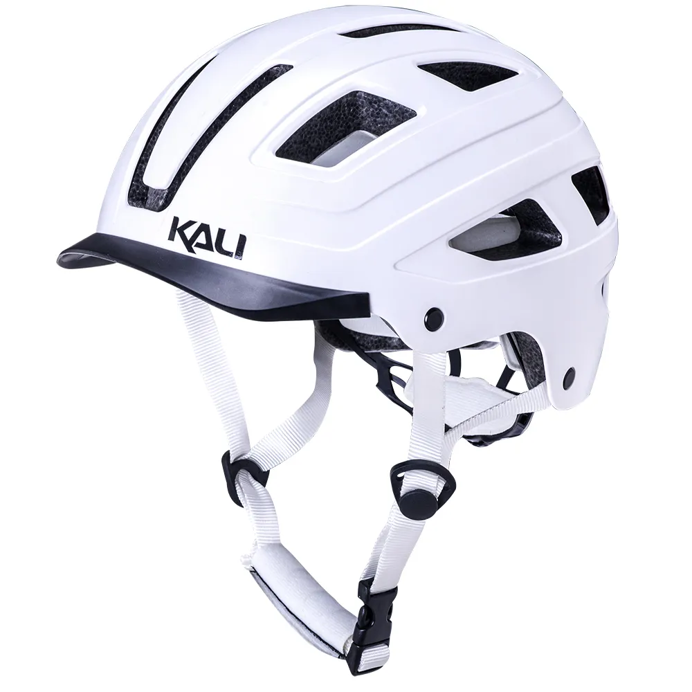uPRISE Bikes Kali Cruz Urban Helmet - Solid White | Price match, 365 day return s, 18-Month Warranty, Finance Available & Free UK Delivery