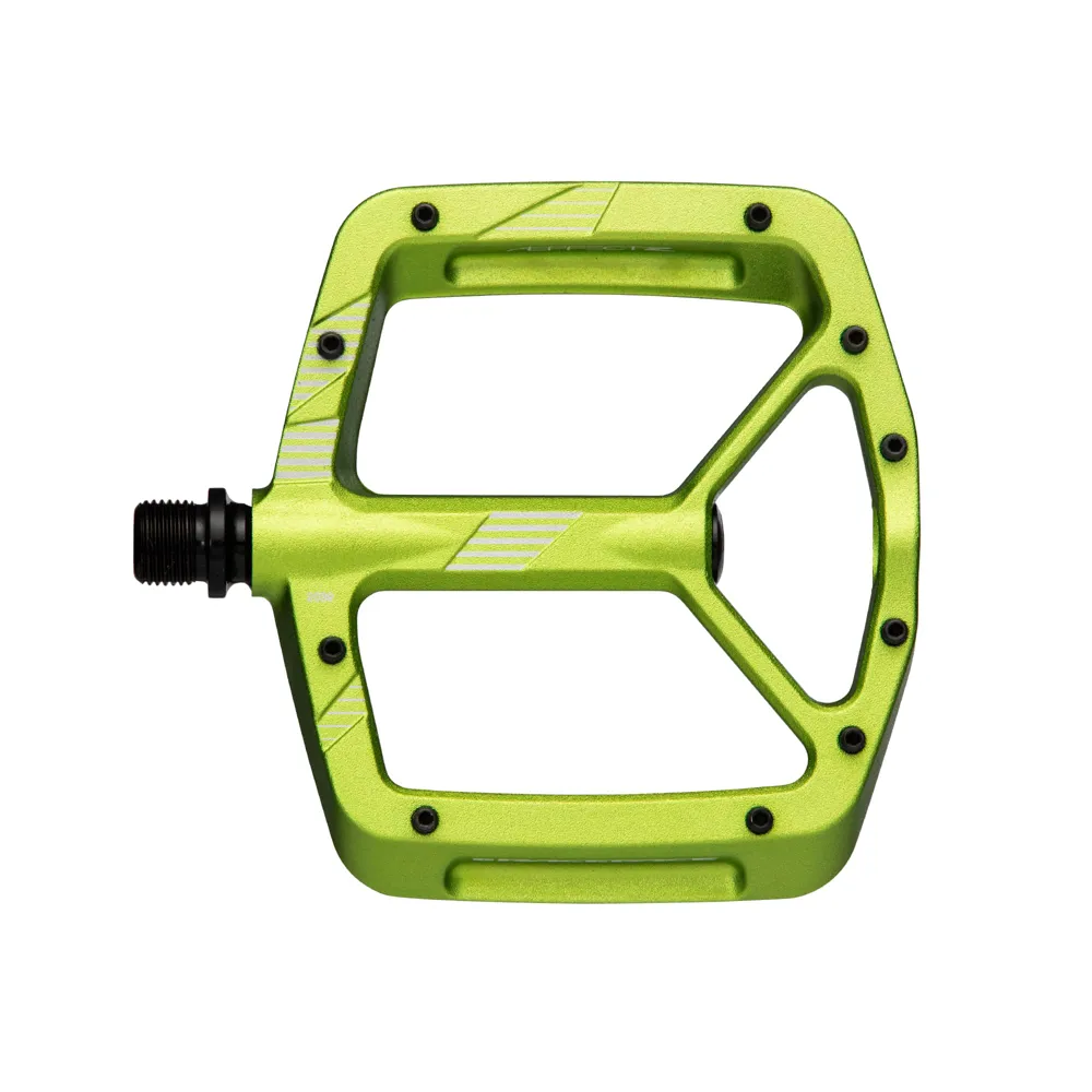 uPRISE Bikes Race Face Aeffect R Flat MTB Pedal - Green | Price match, 365 day return s, 18-Month Warranty, Finance Available & Free UK Delivery