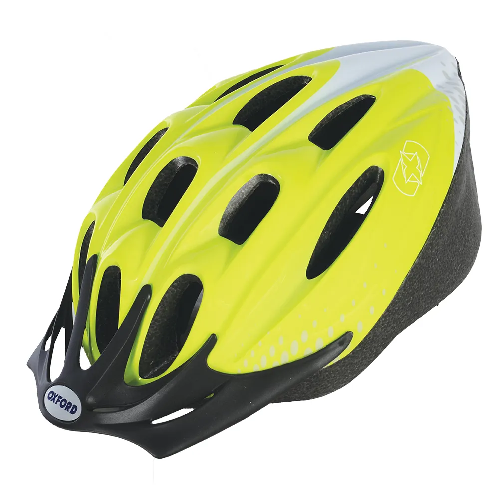 uPRISE Bikes Oxford F15 Hurricane MTB Helmet - Fluo Yellow | Price match, 365 day return s, 18-Month Warranty, Finance Available & Free UK Delivery