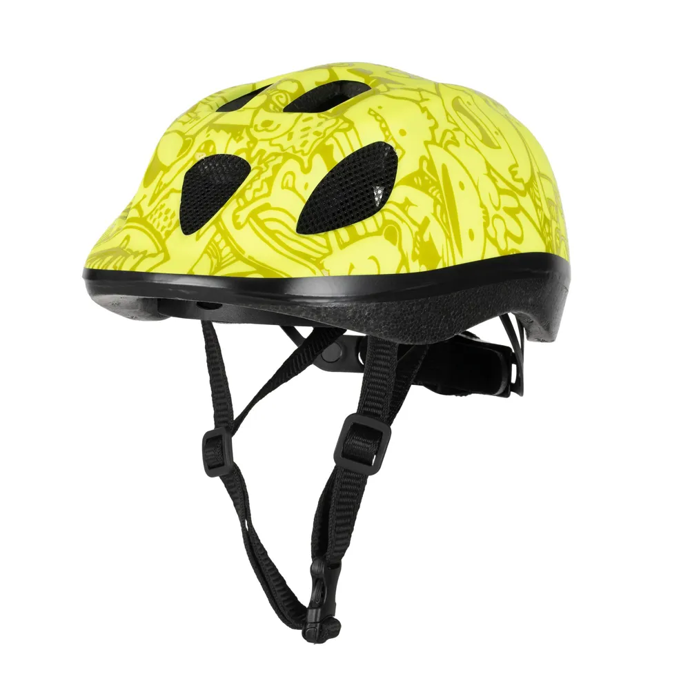 uPRISE Bikes Oxford Scout Junior Helmet - Yellow | Price match, 365 day return s, 18-Month Warranty, Finance Available & Free UK Delivery