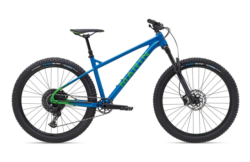 Marin San Quentin 2 27.5+ 2022 Hardtail Mountain Bike - Blue/Green