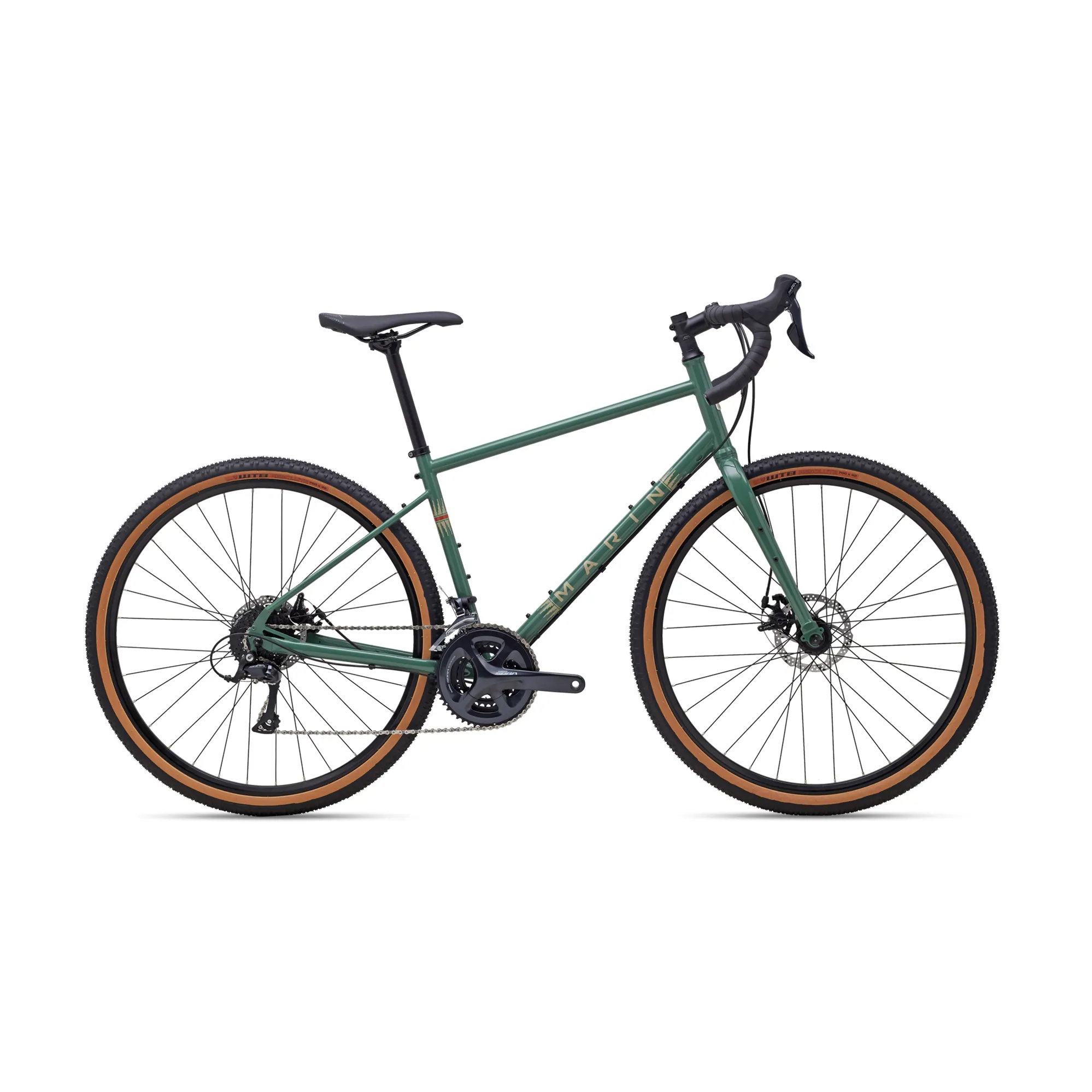 Marin Four Corners 2023 Road Bike Green - Main Image